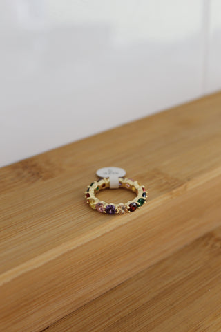 Rainbow Gem Ring