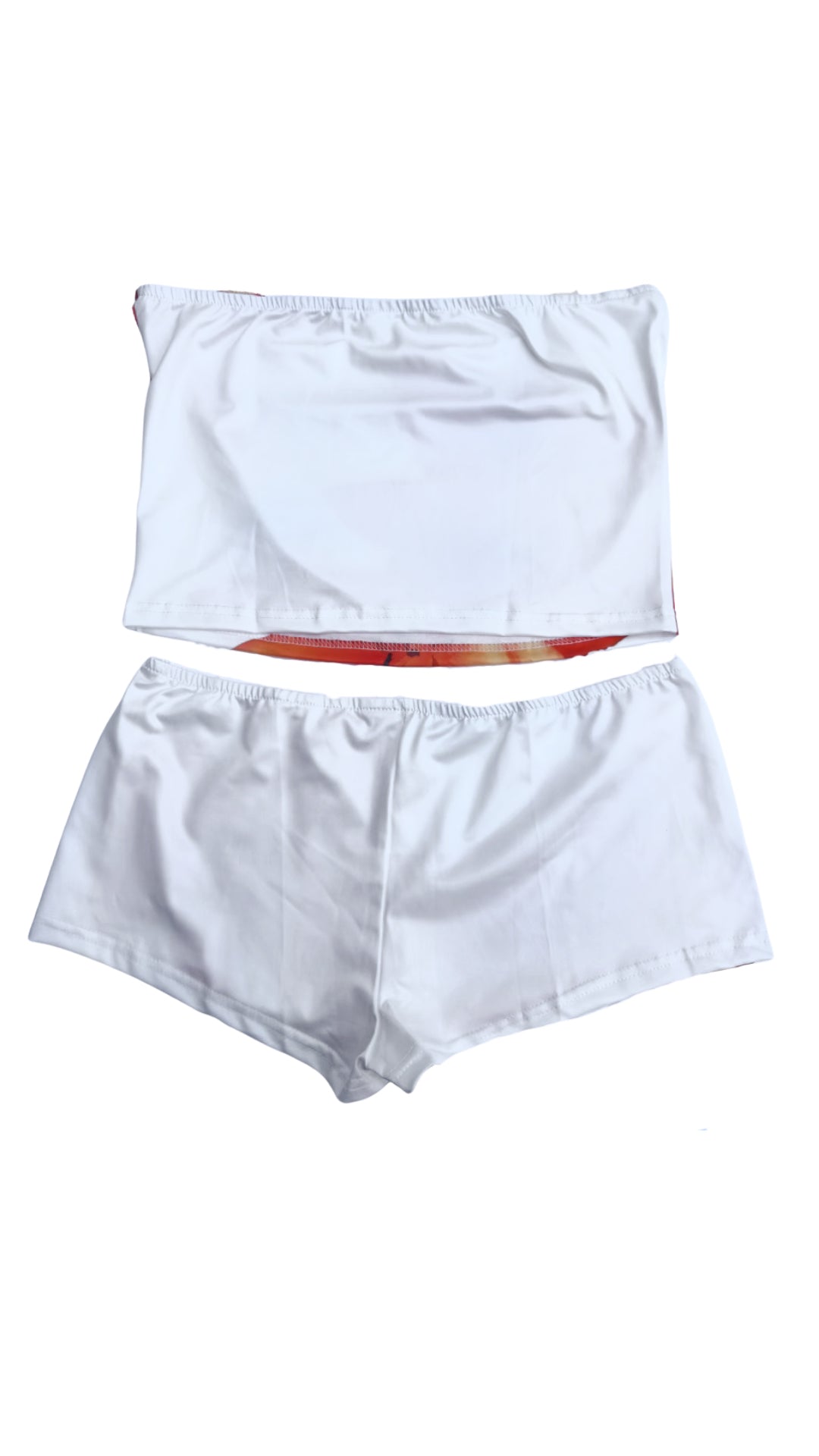 ABBY - Short Set Orange