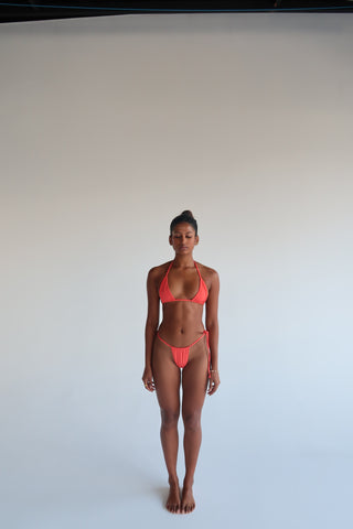 Coral Bikini Bottoms