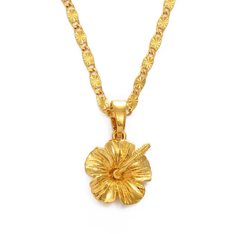 Hibiscus Necklace