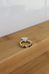 Rainbow Gem Ring