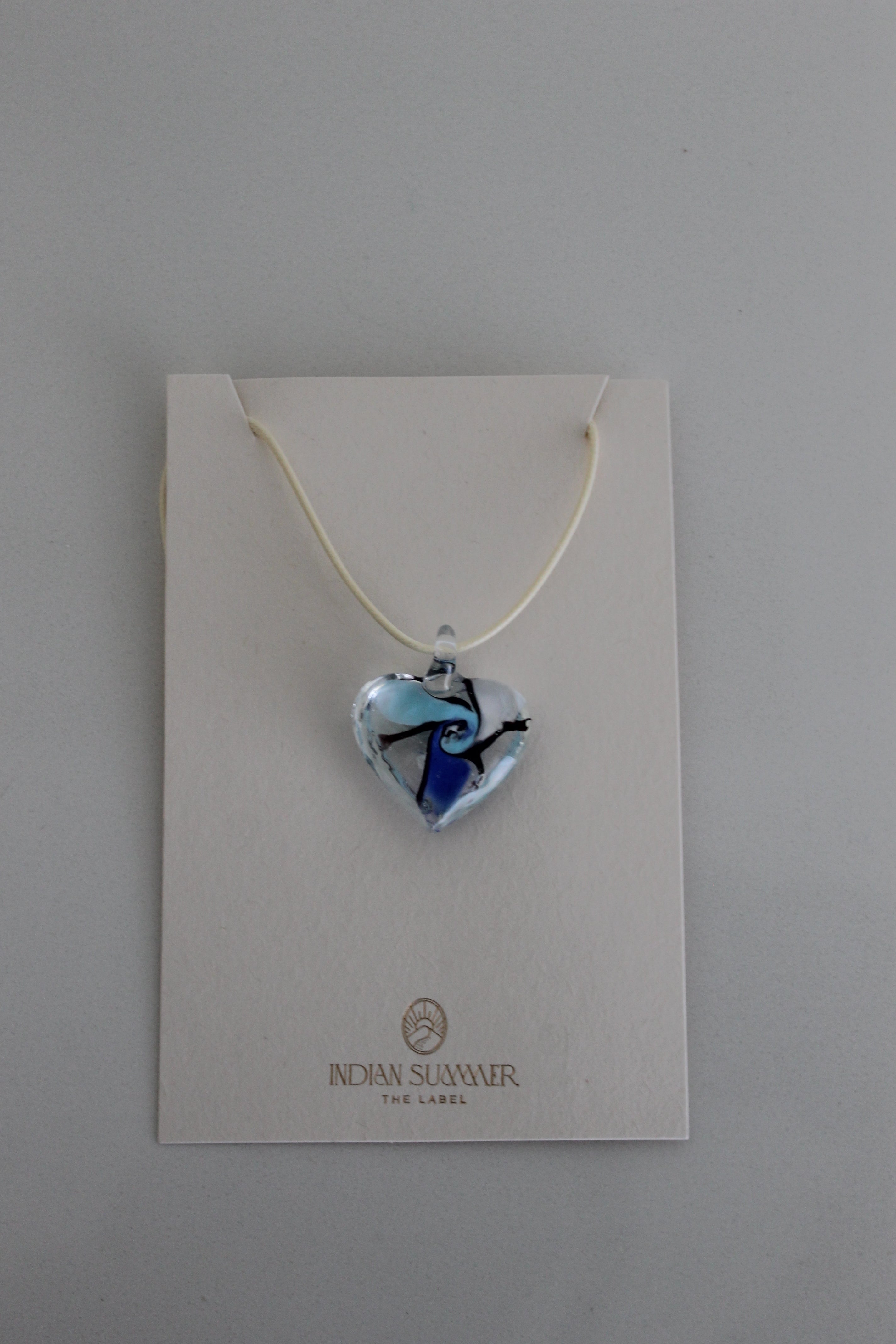 Blue Heart Pendant