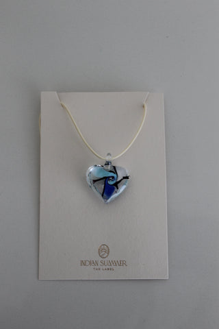 Blue Heart Pendant