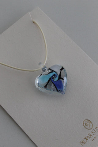 Blue Heart Pendant