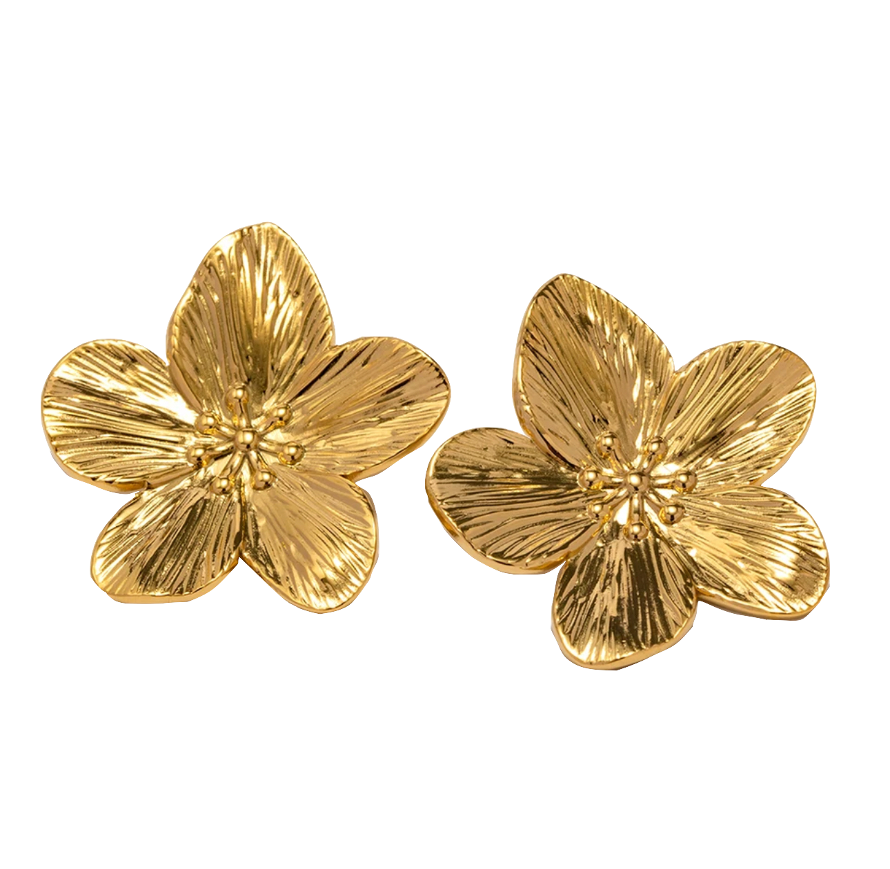 Single Flower Earrings
