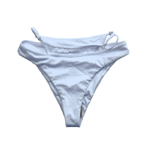 Cyprus bikini bottoms, white sample