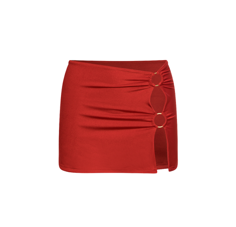 Swim Skirt - Chilli