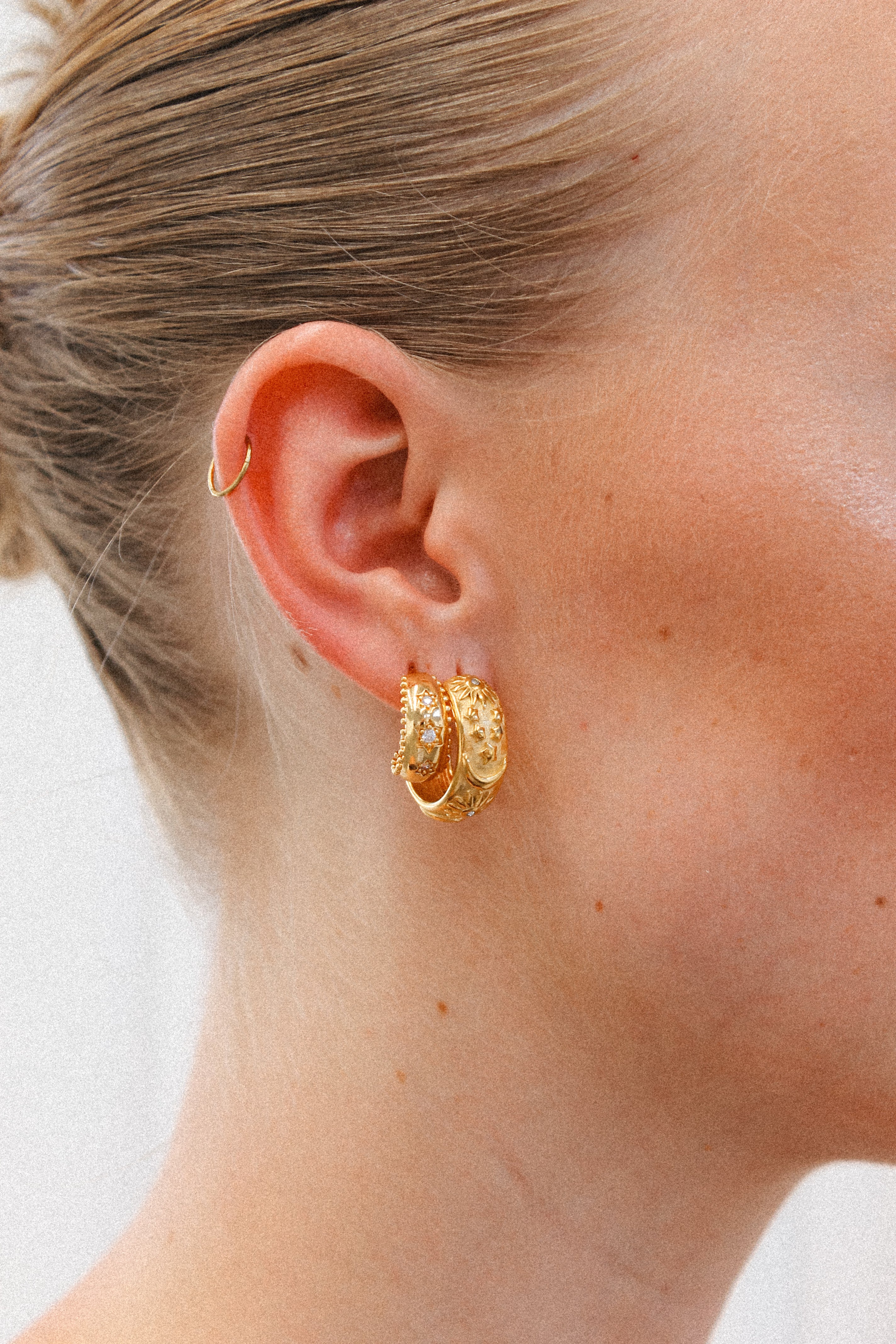 Sun and Moon Earrings