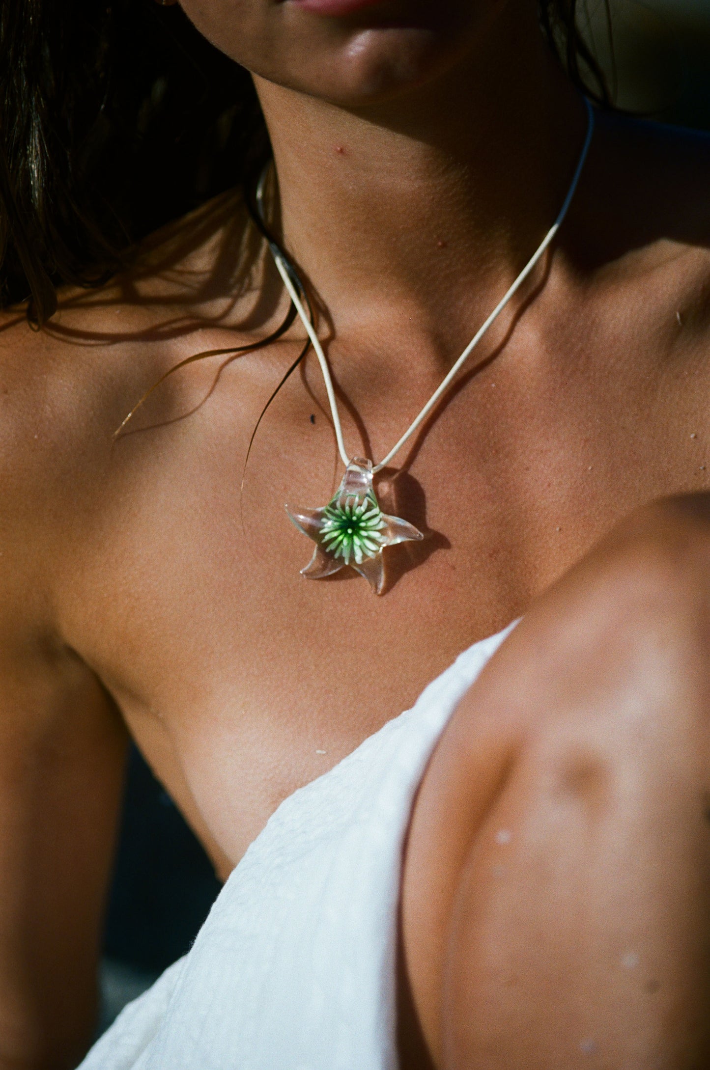 Florescence Necklace - Green